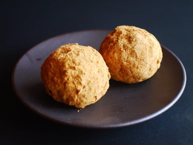 発酵あんの「豆おはぎ」黒豆きなこ hakko_ohagikinako発酵あんの「豆おはぎ」黒豆きなこ