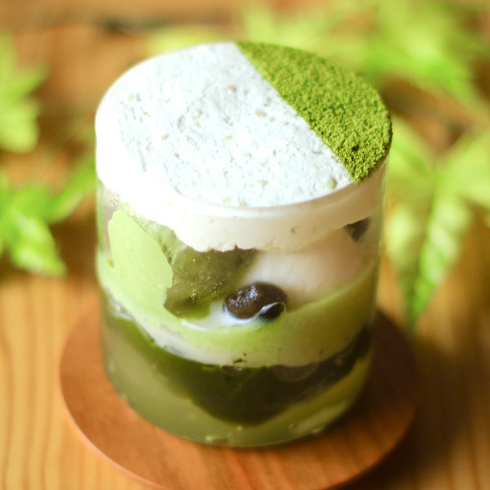 新茶薫る皐月パフェ 新茶薫る皐月パフェ